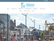 Tablet Screenshot of barbicanwaterfront.com